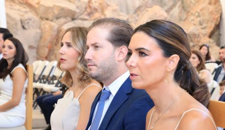  Lucía Martín, Pablo Torres y Gaby Labastida.