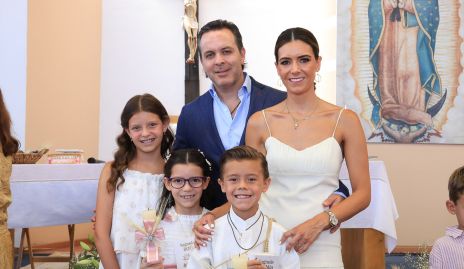  Xavier Castro, Gaby Labastida, Isabela, Gaby y Rober Molina.