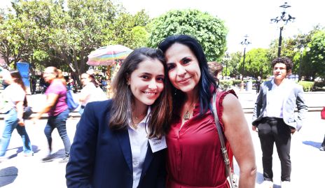  Lourdes Lebrija y Mónica Guijar.