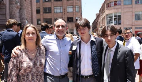  Gaby Artólozaga, Juan Carlos Abaroa, Paulo Abaroa y Juan Carlos Nieto.