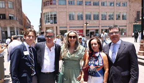  Andrés y Oscar Mendizábal, Maricarmen Ayala, Alejandra Ávila y José Antonio Gutiérrez.