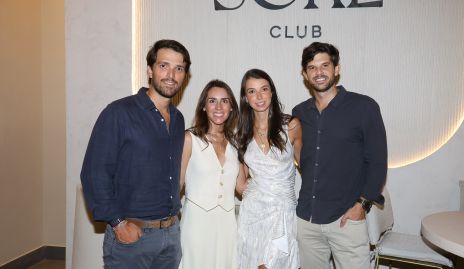  Santiago Gaviño, Dani Villarreal, Isa Gaviño y José Antonio Hernandez.