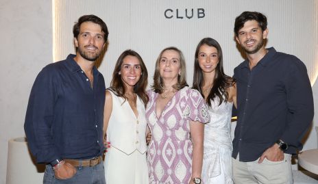  Santiago Gaviño, Dani Villarreal, Charo Valladares, Isa Gaviño y José Antonio Hernandez.