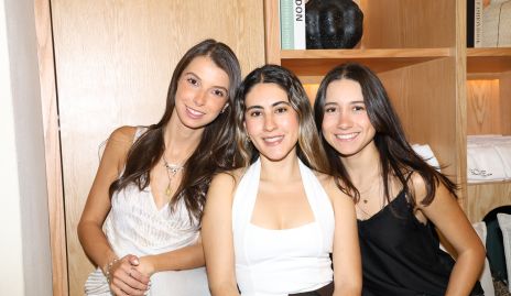  Isa Gaviño, Dani Armendáriz y Priscila Cerecedo.