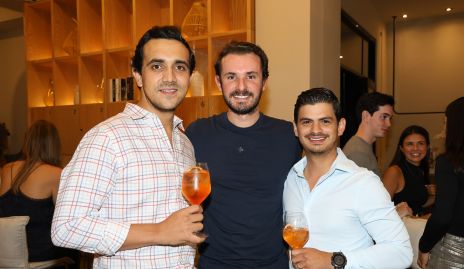  Horacio Tobías, Jorge Gómez y Oscar Cabrera.