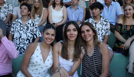  Ana Sofía Santoyo, Elsa Santoyo y Elsa Villalba.