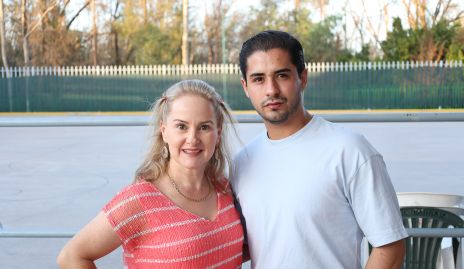  Elizabeth Heinze y Carlos Villalba.