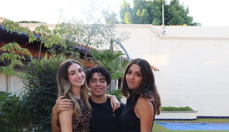  Isabella Burberg, Sebastián Barrales y Ana Ceci Córdoba.