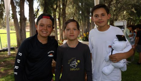  Gerónimo, José Carlos y Andrés.