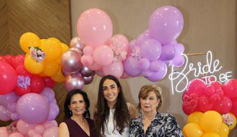  Rocío Ávila, Isabel Torres e Isabel Narváez.