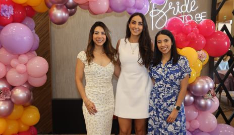  Fabiola Orta, Isabel Torres y Angélica Baez.