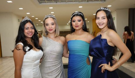  Daniela Sierra, Silvana Martínez, Kim Alba y Montse Torres.