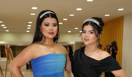  Kim Alba y Valentina Amparán.