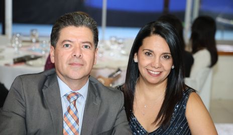  Cesar Anaya y Beky Puente.