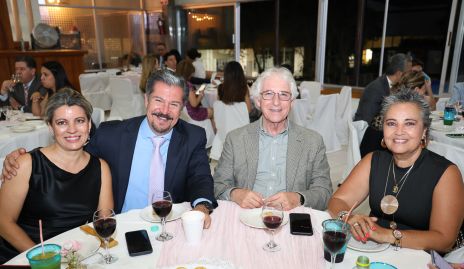  Ileana García, Carlos Salinas, Héctor Báez y Gelus de Aranda.