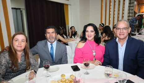  Nidia Elena Castillo, José Luis Lara, Aidé Herbert y Fernando Mata.