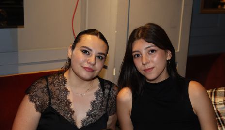  Isabella Haro y Amaranta Ramos.