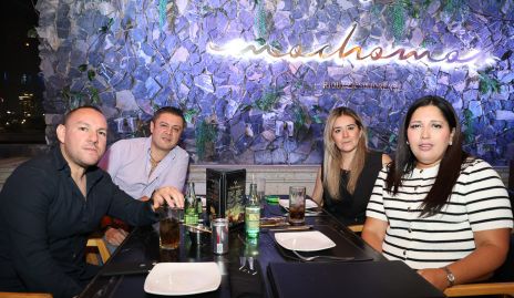  Luis Zacarías, Miguel Chalita, Laura Chávez y Margara Alvarado.