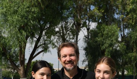  Sofía Rosillo, Chema Rosillo y Triana Rosillo.