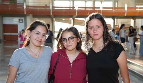  Romina, Aitana y Ana.
