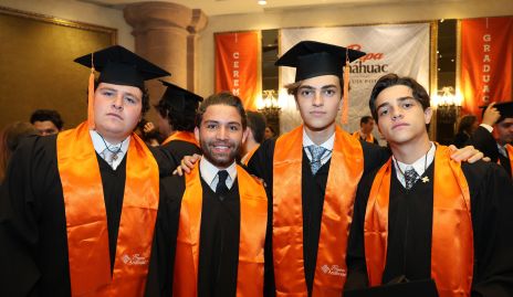  Emilio Heinze, Daniel Carreras, Carlos Hinojosa y Marcelo Díaz Infante.