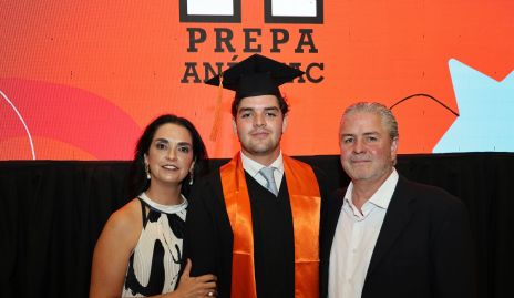  Maricel Gutiérrez y Oscar Vera con su hijo Patricio.