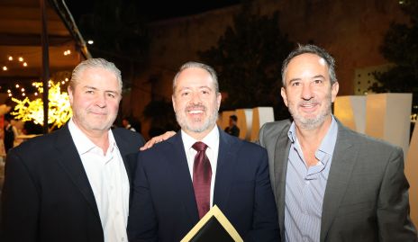  Oscar Vera, Daniel Carreras y Miguel Ocejo.