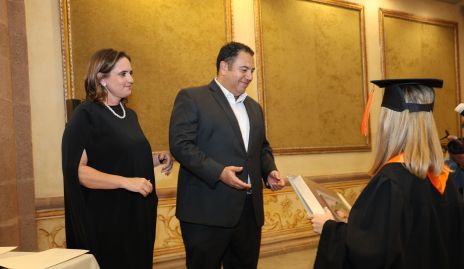  Marcela Payán y Roberto Silva, padrinos de la Generación 2025.