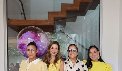  Gabriela Konishi, Geo Rivera, Sandra Vázquez y Mayra de la Tejera.