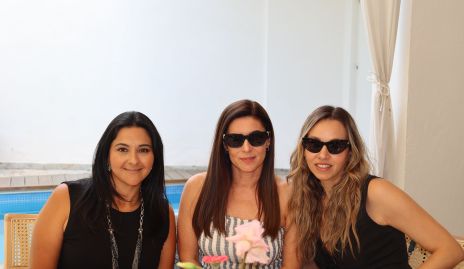  Lupita Escobar, Karina Hernández y Marcela Rubio.