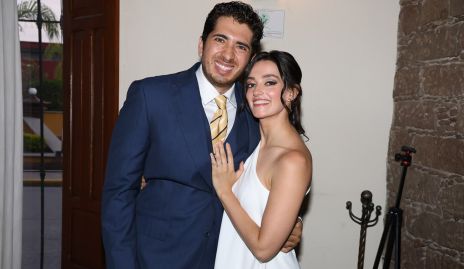  Guillermo Acosta de los Santos y Andrea Abud Alcalde, ya son esposos Guillermo Acosta y Andrea Abud.