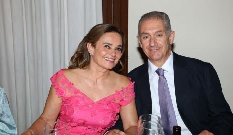  Verónica Alcalde y Manuel Abud, papás de la novia.
