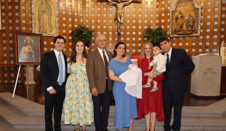  Luis Torres, Tere Ledezma, Alfonso Ledezma, Tere Raymond, Claudia Carpizo y Luis Fernando Torres corzo con Juan Pablo y Luisito.