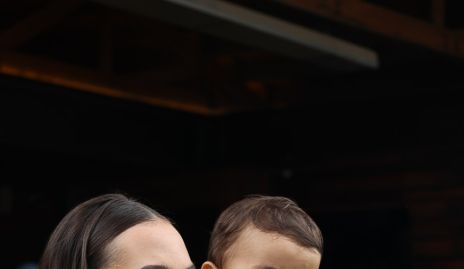  Cristina Ledezma con Luisito Torres.