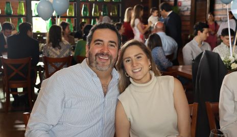  Fernando Domínguez y Camila Fernández.