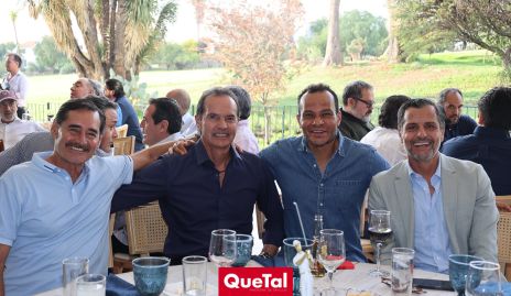  Fernando Díaz de León, Arturo González, Michael Fernández y Carlos de los Santos.