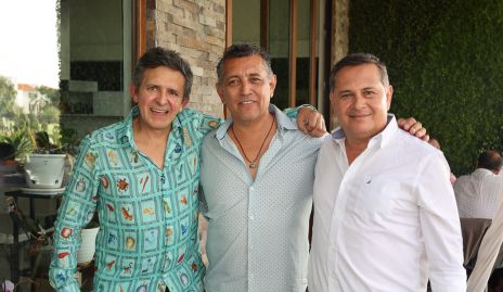  Adán Espinosa, Bernardo Haro y Juan Enrique Trejo.