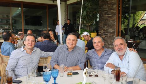  Jorge Ledezma, Fernando Flores, Raúl Suárez y Jorge Cohen.
