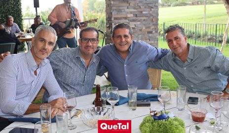  Oscar Estrada, César Espinosa y Ricardo Garcín.
