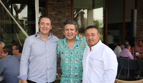  Jorge Ledezma, Adán Espinosa y Carlos Hugo Humara.