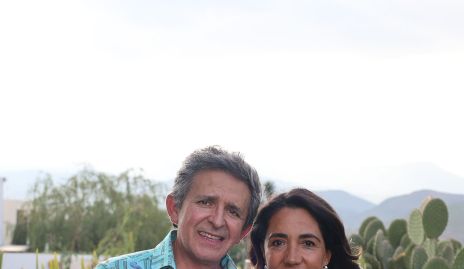  Adán Espinosa y su esposa Malena Sánchez.