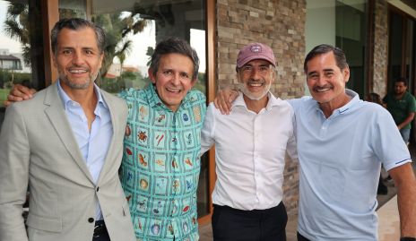 Carlos de los Santos, Adán Espinosa, Marcelo de los Santos y Fernando Díaz de León.
