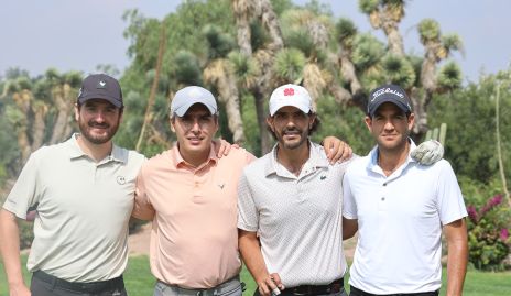  Julio Galindo, Xavier Azcárate, Anuar Zarur y Samer Medlich.