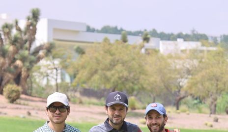  Andrew Delgado, Yuri Mézquida y Pablo Torres.