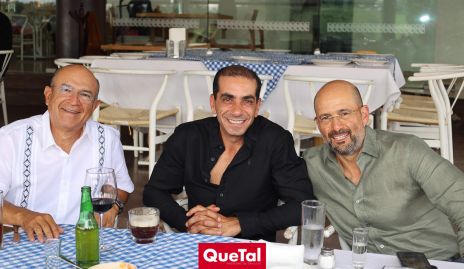  Serafín Ortiz, Carlos Chevaile y Luis García.
