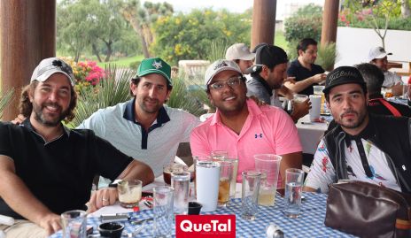  Alejandro Zamanillo, Santiago López, Xavier Campos y Roberto Zollino.