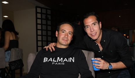   Ernesto Araiza y Sergio García.