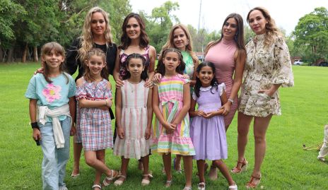  María Torres, Ale Díaz de León, Michelle Baeza, Bárbara Berrones, Lila Medina, Leyre, María Inés, Ale, Valeria y Bárbara.