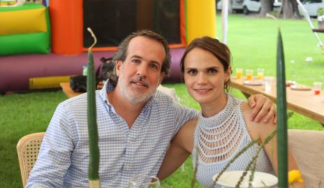  Herbert Trampe y Myriam García.