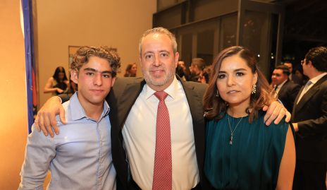  Diego Carreras, Daniel Carreras y Lorena Torres.